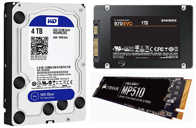 Ssd on sale in server